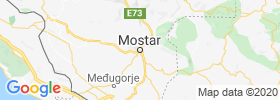 Mostar map